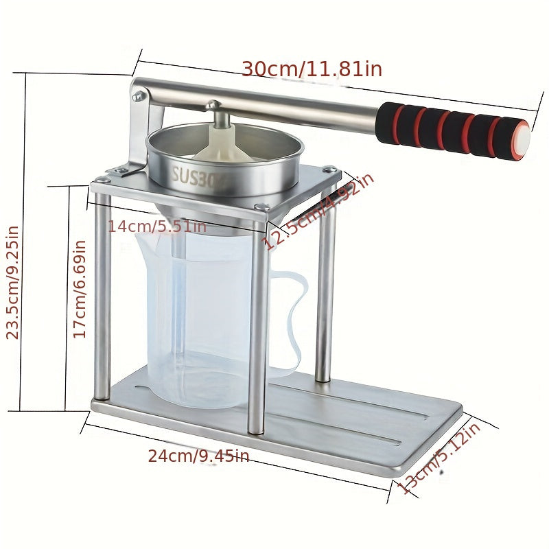 Commercial Stainless Steel Citrus Juicer for Lemons Limes Oranges
