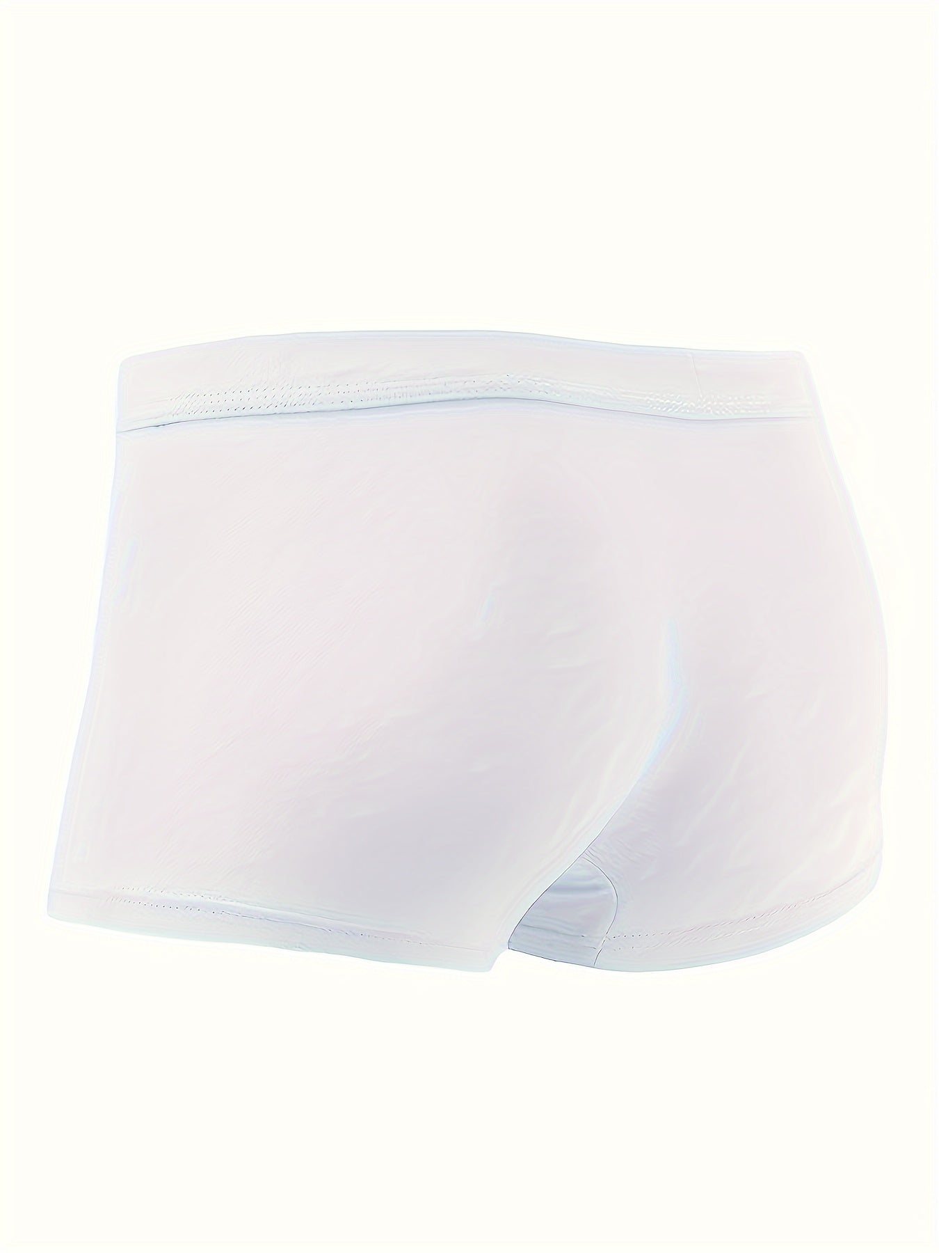 Men's Breathable Boxer Briefs with Open Pouch Stretch Viscose Blend Sizes S-XXL