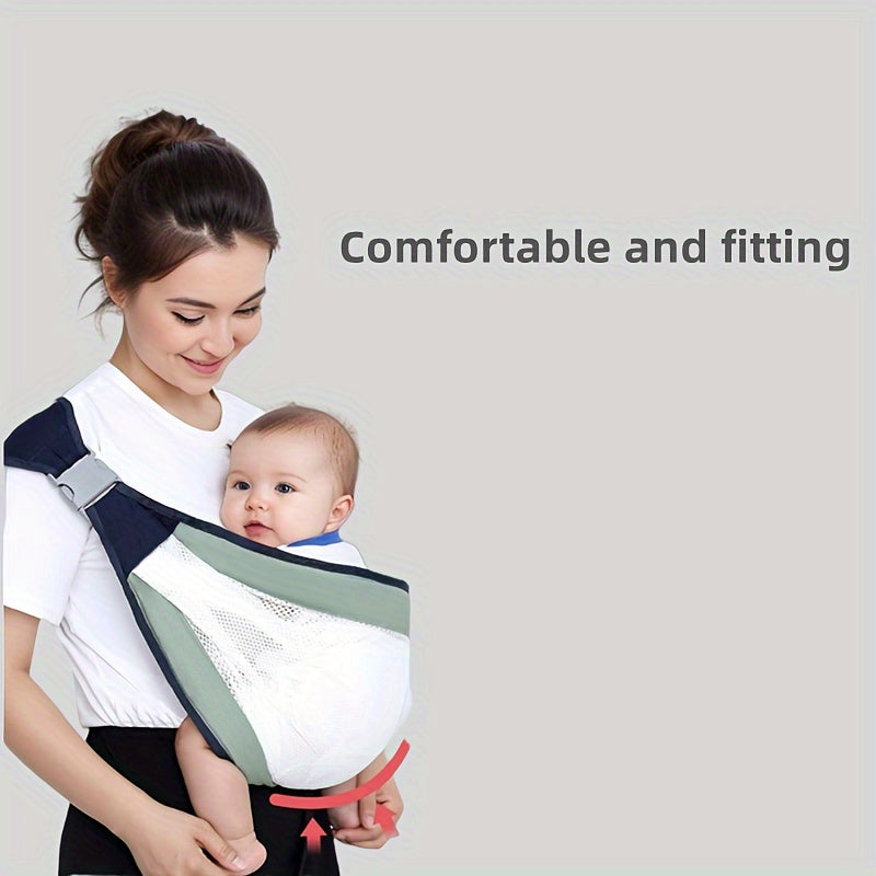 Infant Baby Carrier Shoulder Harness Airy Wrap for Newborns and Toddlers