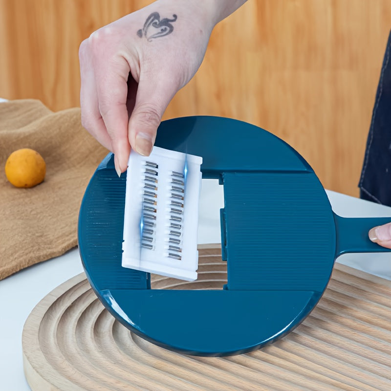 Handheld Vegetable Slicer with Julienne Peeler and Mandoline, ABS Material