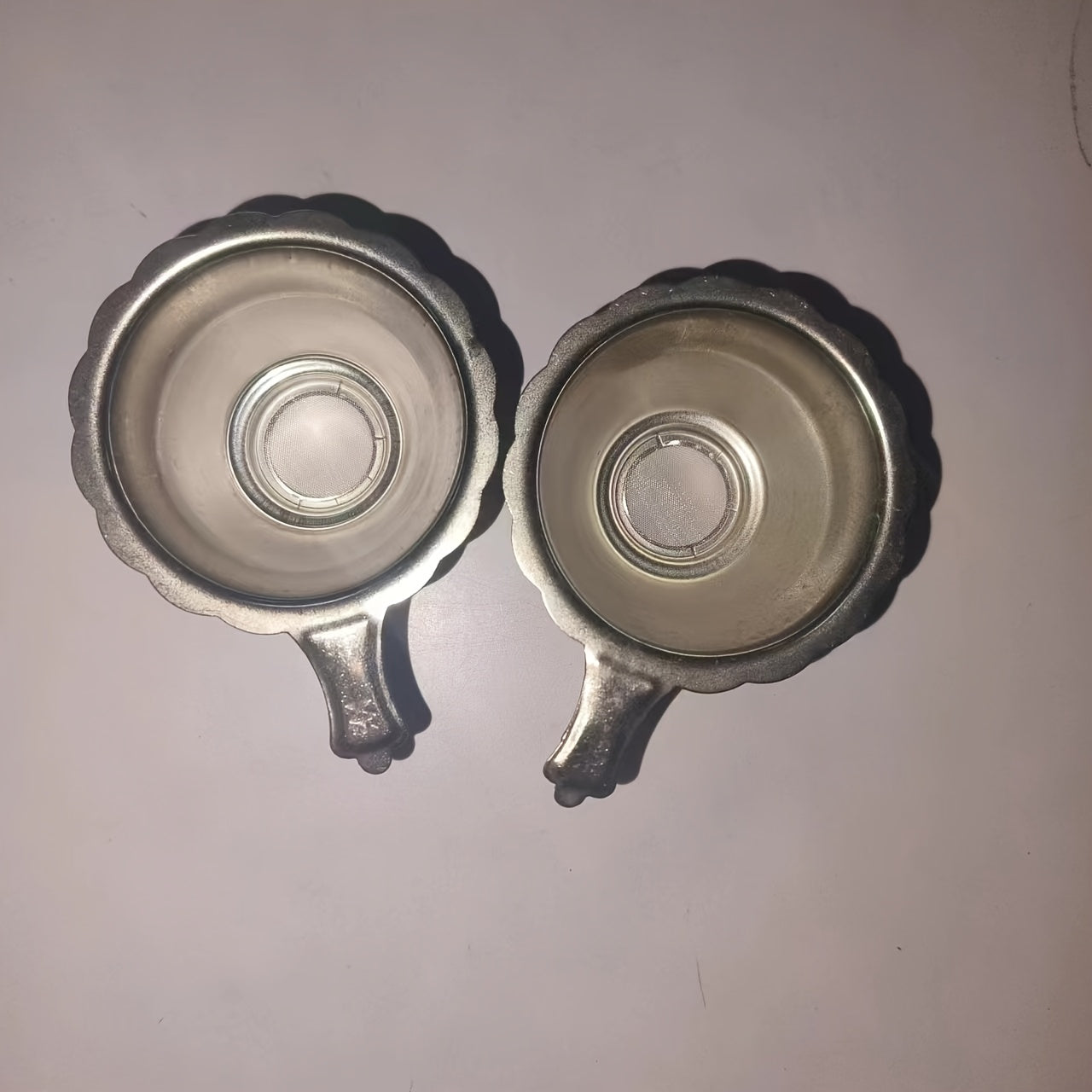 Set of 2 Stainless Steel Tea and Coffee Infusers Fine Mesh Strainers for Loose Leaf and Ground Brewing