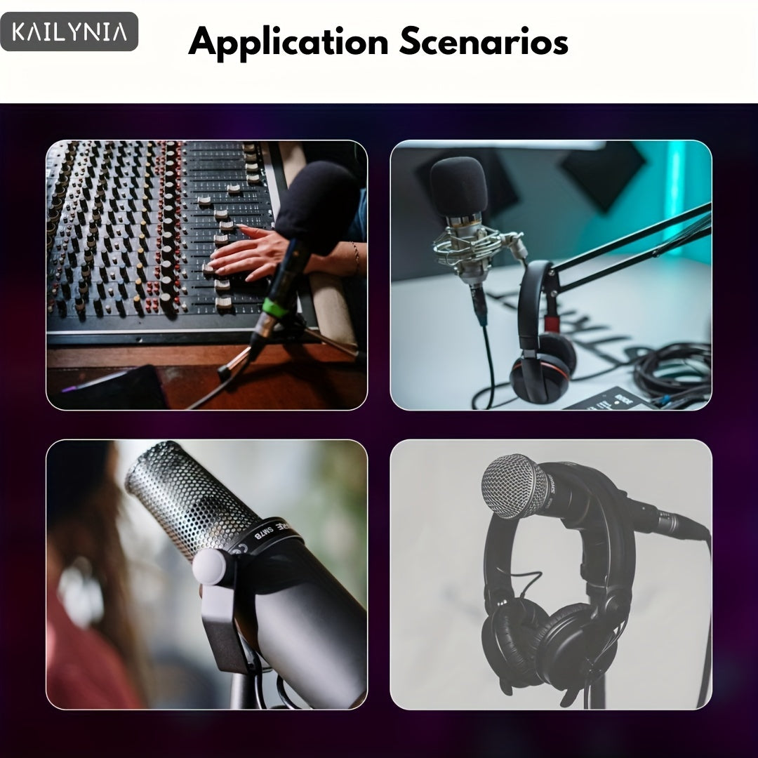 3-Pin Balanced XLR Audio Cable Male to Female Shielded for Microphones and Studio Use