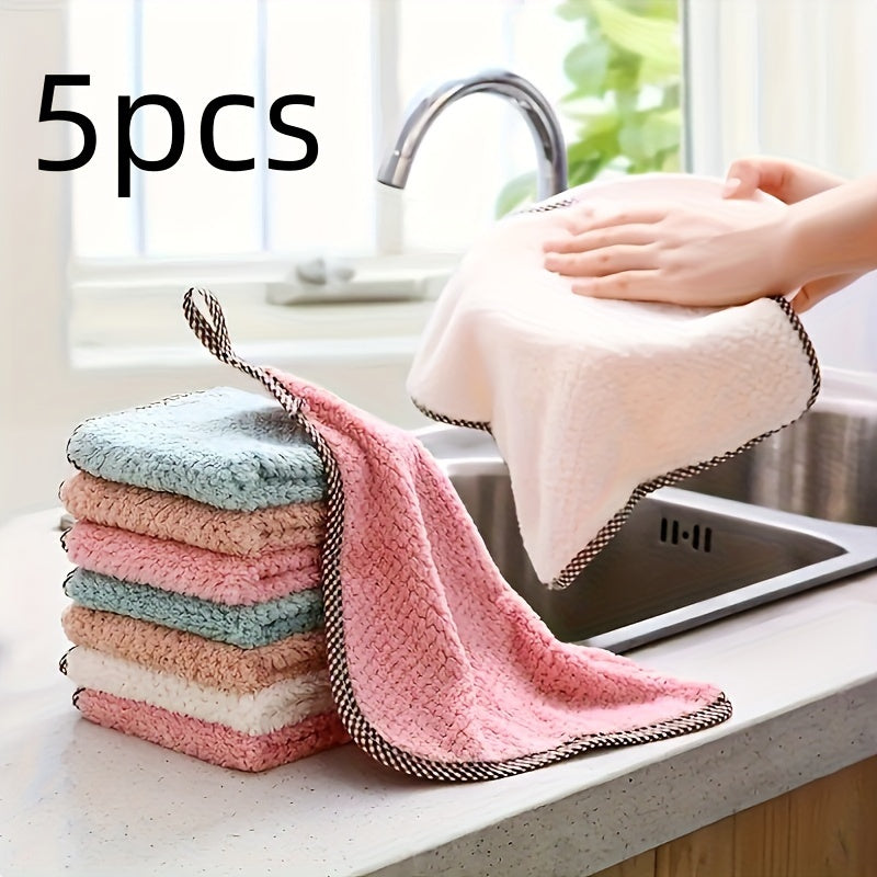 "Ananas to'plami qirralari matolari 5 ta yoki 10 ta to'plarda, yopishqoq yog' va suvni samarali ravishda so'radi, uy tozalash uchun ideal, qulay osish halqasi bilan."