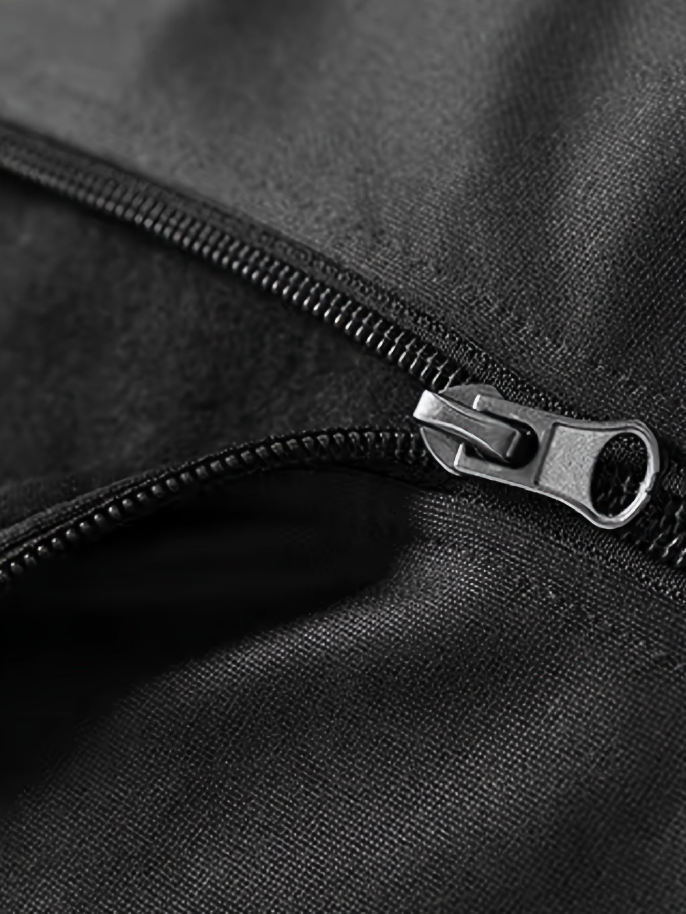 Men's Polyester Striped Zip-Up Jacket and Joggers Set for Spring Fall Sportswear