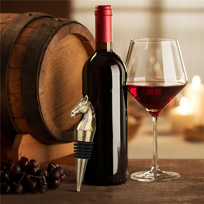 Horse Head Wine Stopper for Preserving Wine and Champagne