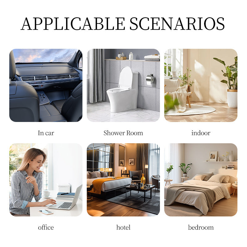 Car Air Freshener Tablet Long-Lasting Fragrance Vehicle Interior