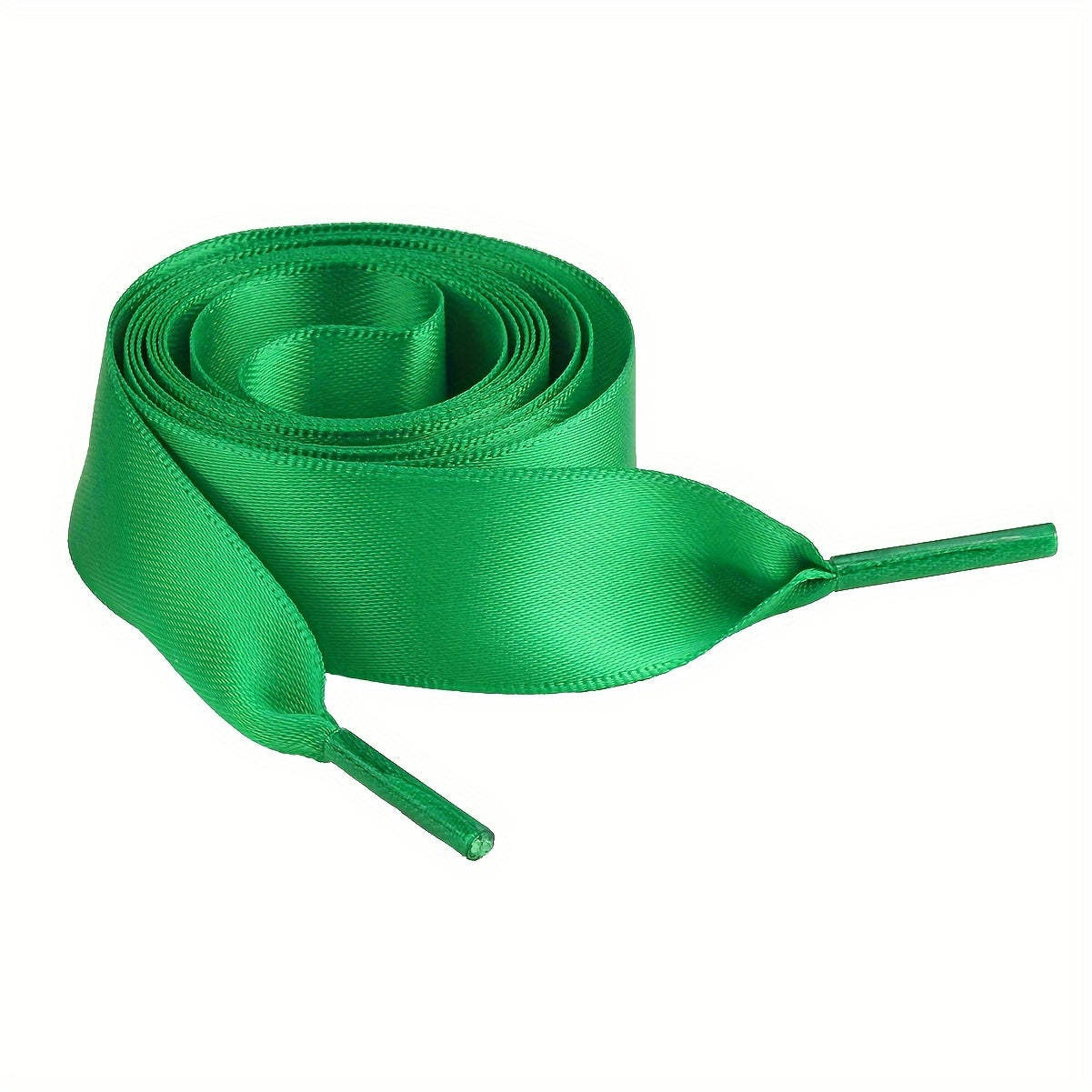 Women Flat Ribbon Shoe Laces 3 Pairs Satin Sneakers Decoration 47 Inch
