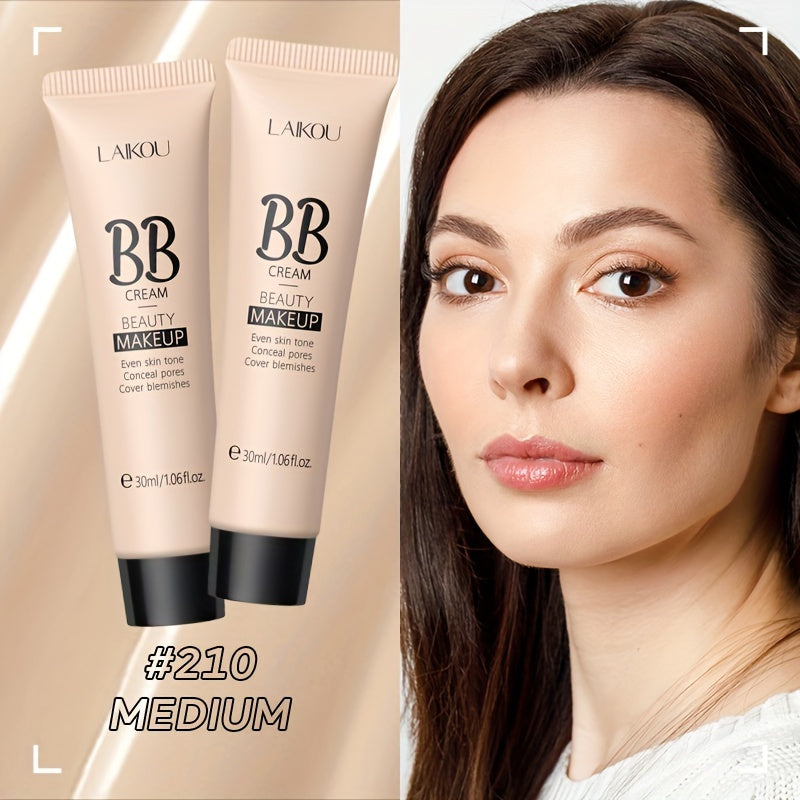 Women Men Waterproof Long Wear BB Cream Concealer Foundation 30ml
