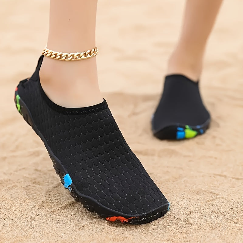 Women Water Shoes Non-Slip Breathable Mesh Rubber Sole for Beach River Sports