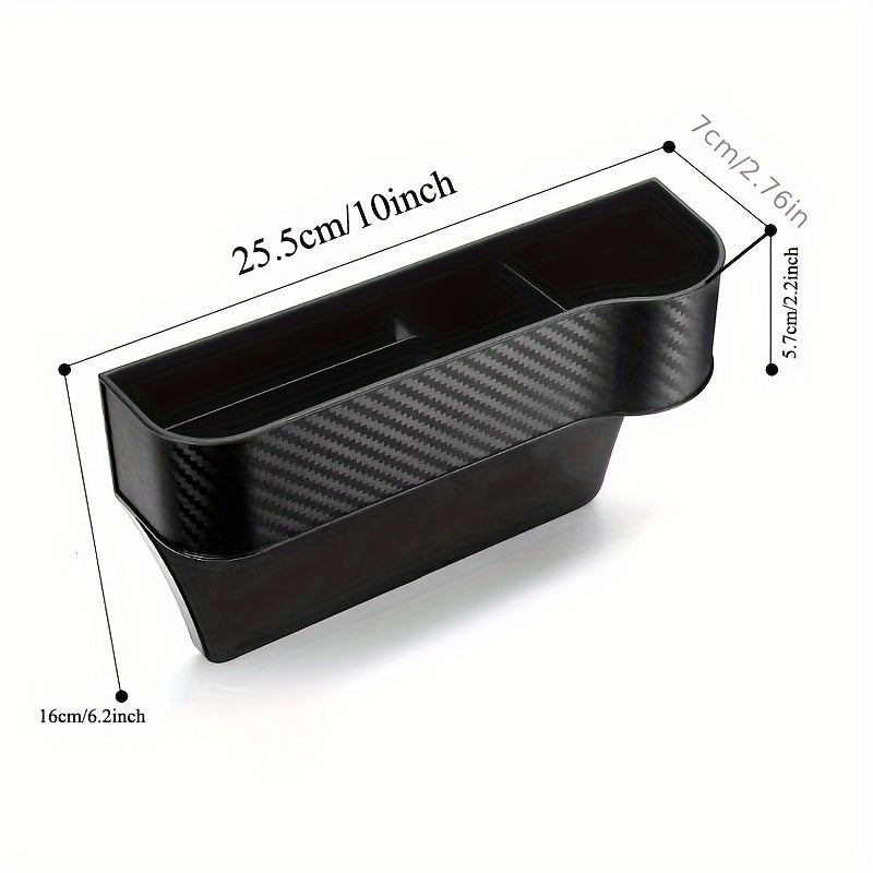 Car Seat Organizer with Console Storage and Glove Slot 1 Pack Car Filler Pocket