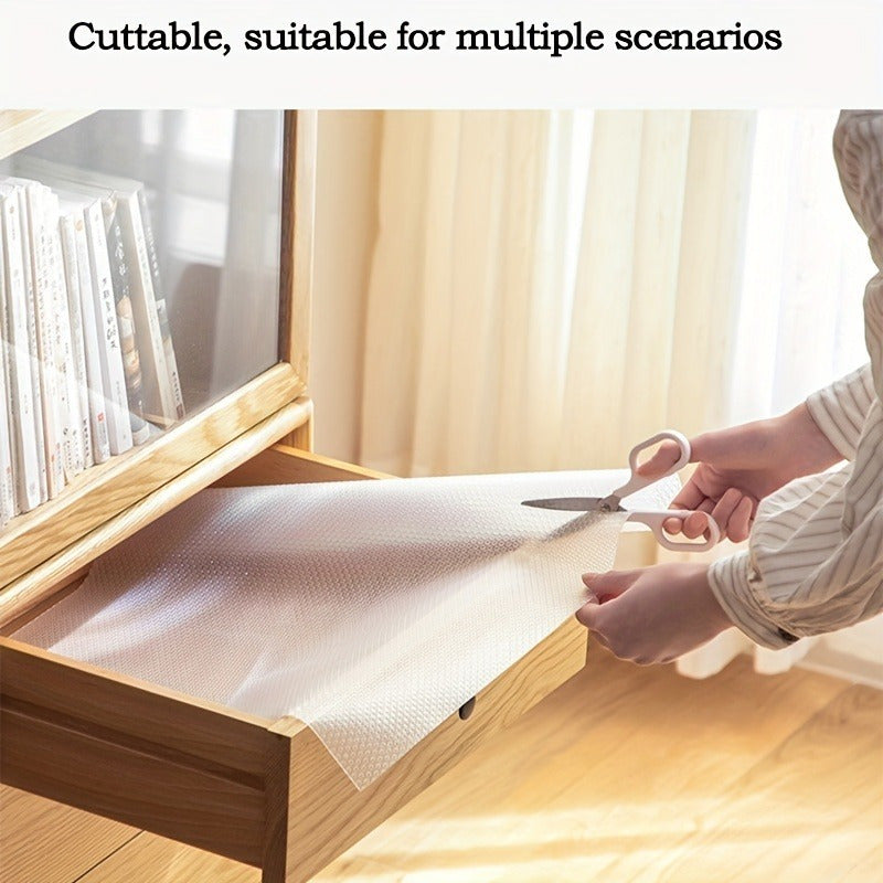 Translucent EVA Cabinet Mats Drawer Mat Kitchen Shelving Protector