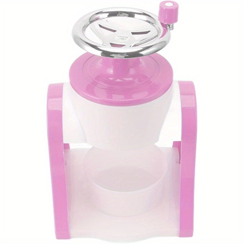 Uy uchun, restoranlar, kafelar va oziq-ovqat stallari uchun portativ zanglamaydigan po'latdan yasalgan qo'lda maydalash qurilmasi.