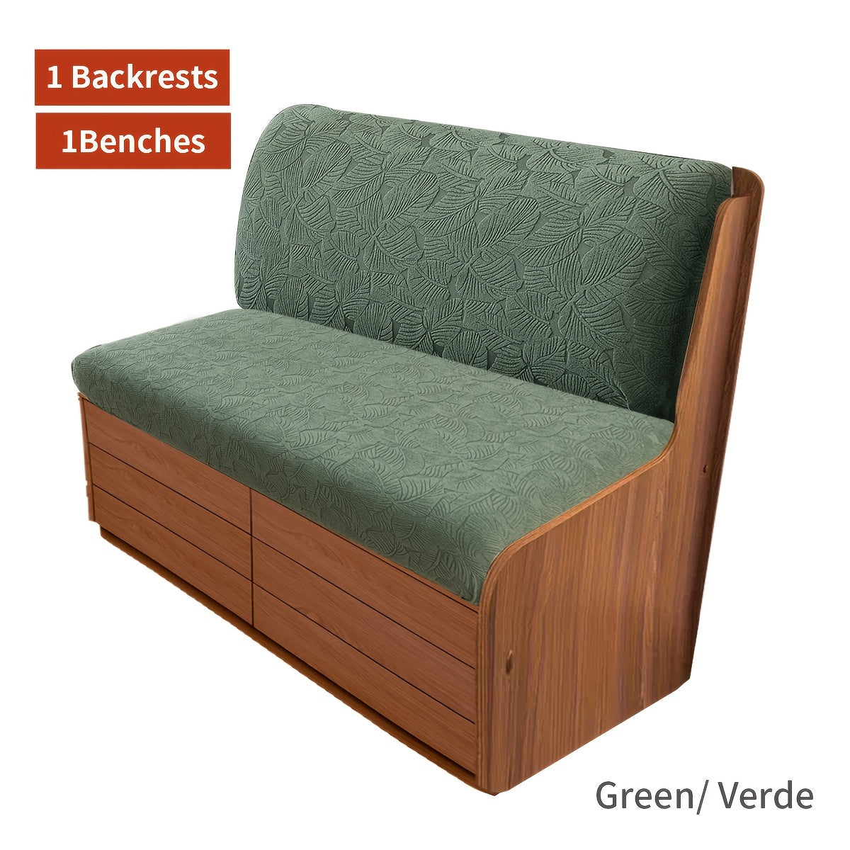 Набор чехлов на подушки для дивана-кровати из 2 частей, эластичная ткань, моющаяся в машине, защита от пыли и домашних животных для 2-местного кемпера