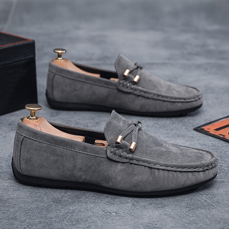 Zapatos de vestir casuales para hombre con borlas, ligeros y sin cordones, ideales para la oficina en primavera, verano y otoño