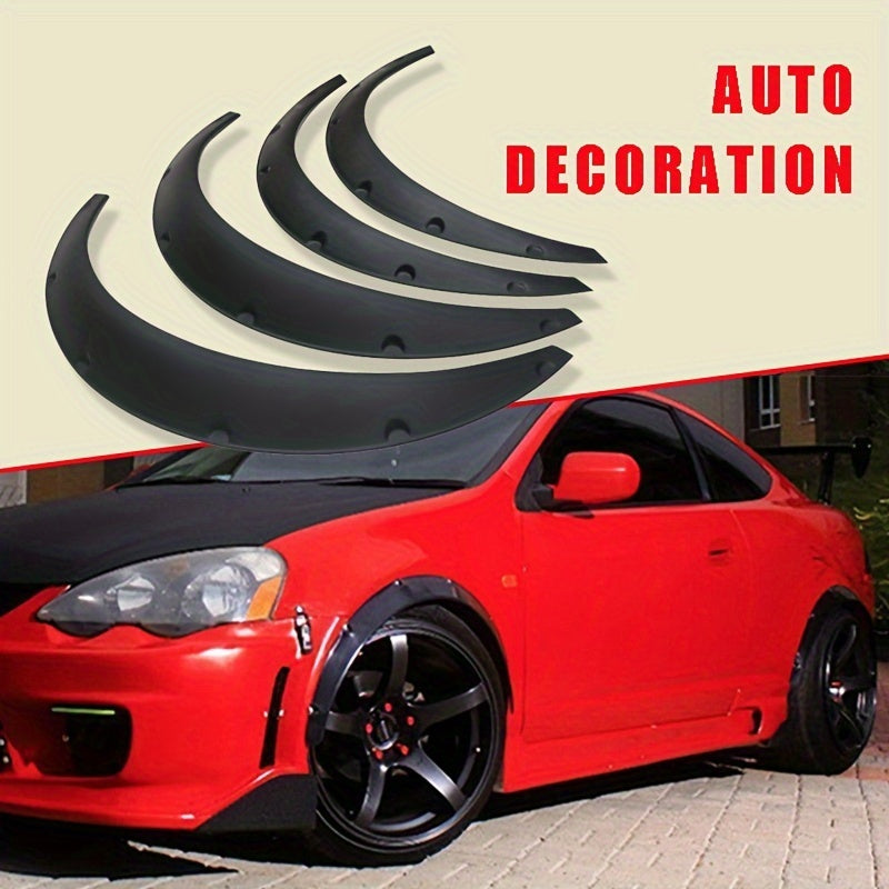 Universal Car Wide Body Wheel Arch Extensions Plastic Fender Liners Off-Road SUVs Sedans