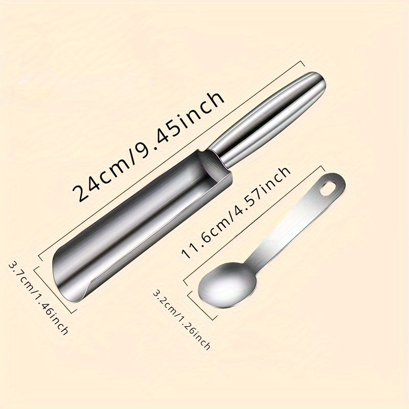 Temir po'latdan yasalgan meatball va falafel tayyorlash vositalari to'plami - Mukammal shakldagi meatball, xamir va sorbet guruch to'plarini tayyorlash uchun yopishqoq bo'lmagan oshxona asbobi