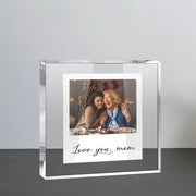 Acrylic Photo Frame for Mom Customizable Indoor Outdoor Mother's Day Gift