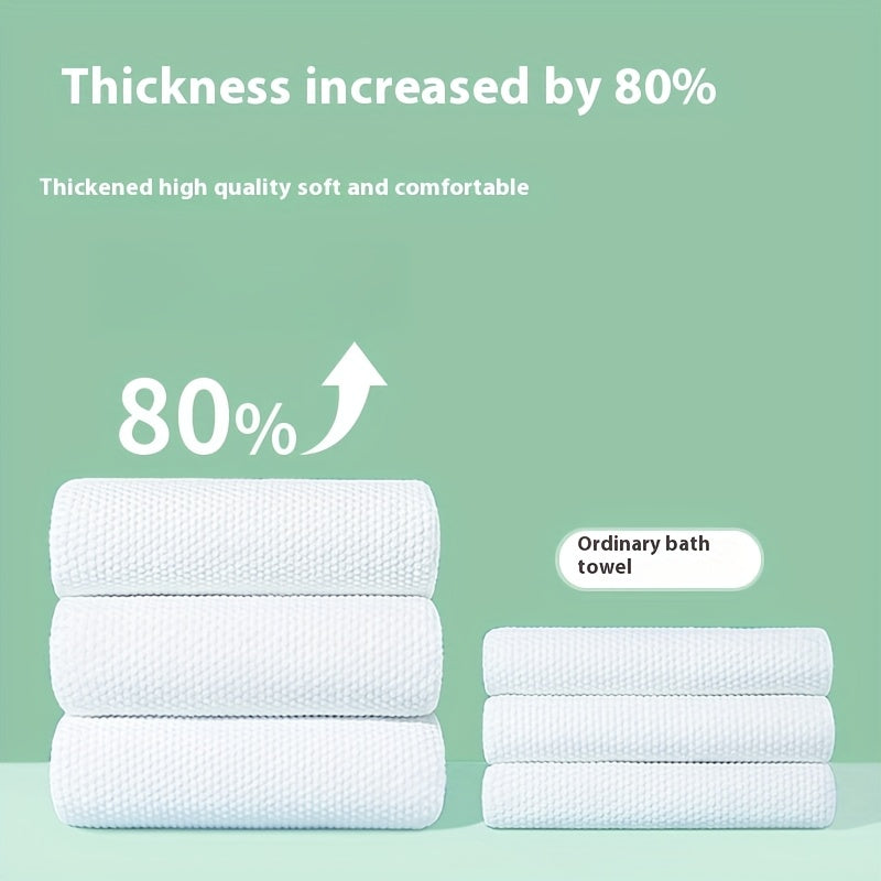 Jonataning Yumshoq Hammom Sochiqlari: Qalin, Tez Quriydigan, Portativ, Alohida Qadoqlangan - Sayohat, Plyaj, Biznes Sayohatlari, Mehmonxonalar, Kamping, Suvda Cho'milish, Massaj, Yoga uchun mukammal - Yangi yil va Sevgi kuni uchun ideal sovg'a.