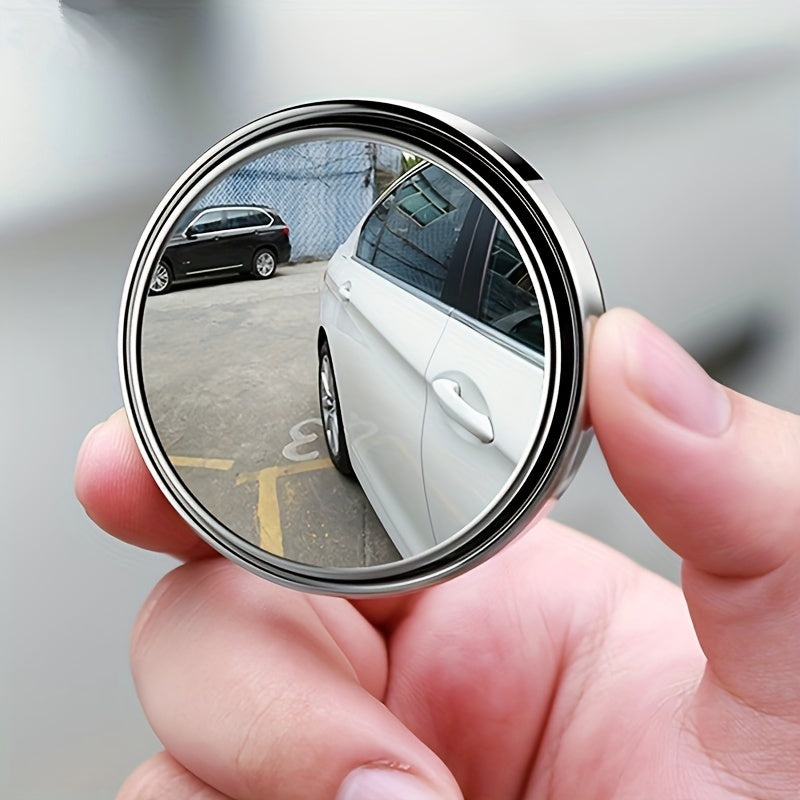 Car Rearview Mirror Rotating Blind Spot Assist Circular Mirror