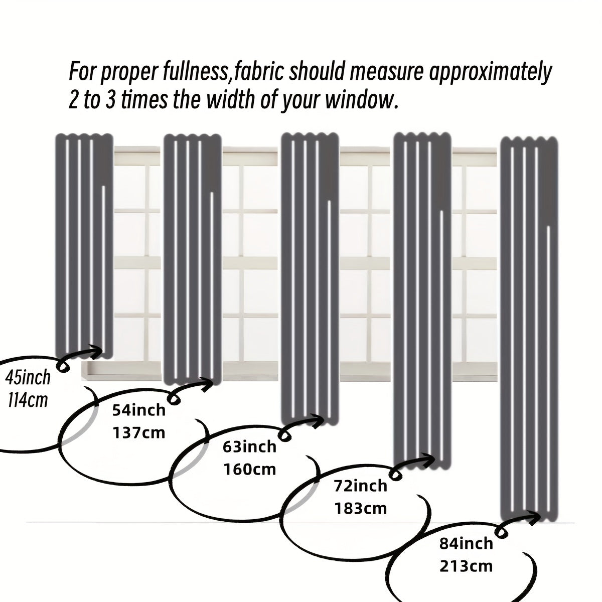 Juego de cortinas blackout de 2 piezas, poliéster aislante, con ojales, para dormitorio y sala de estar