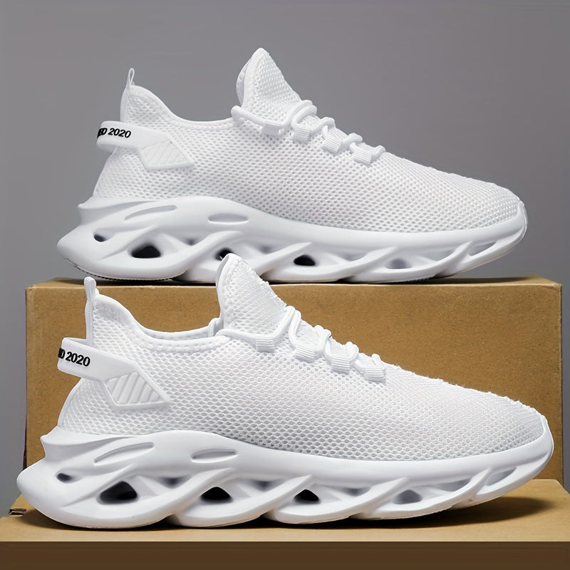 Men's Slip-On Sneakers Breathable Lightweight Mesh Casual Shoes