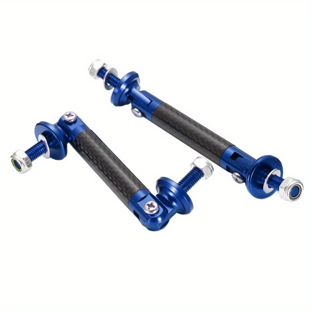 Universal Car Front Rear Bumper Lip Protector Support Bar Kit