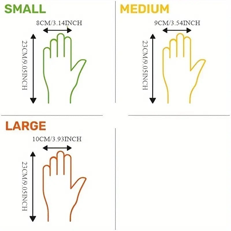 Single-Use TPE Gloves Food Handling Cleaning Home Hygiene Disposable Plastic Hand Protection