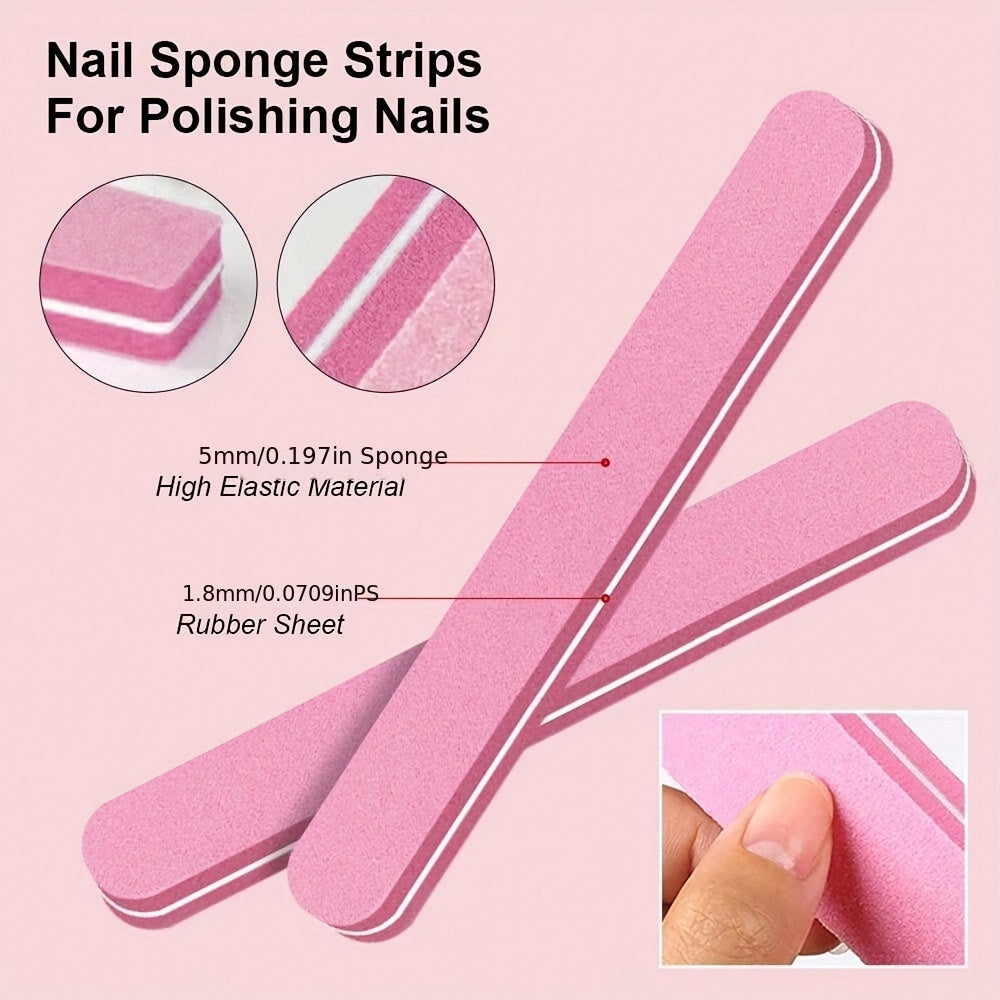 24-in-1 Acrylic Nail Kit for Beginners Hypoallergenic USB Powered with Glitter Colors and Nail Extension Tools