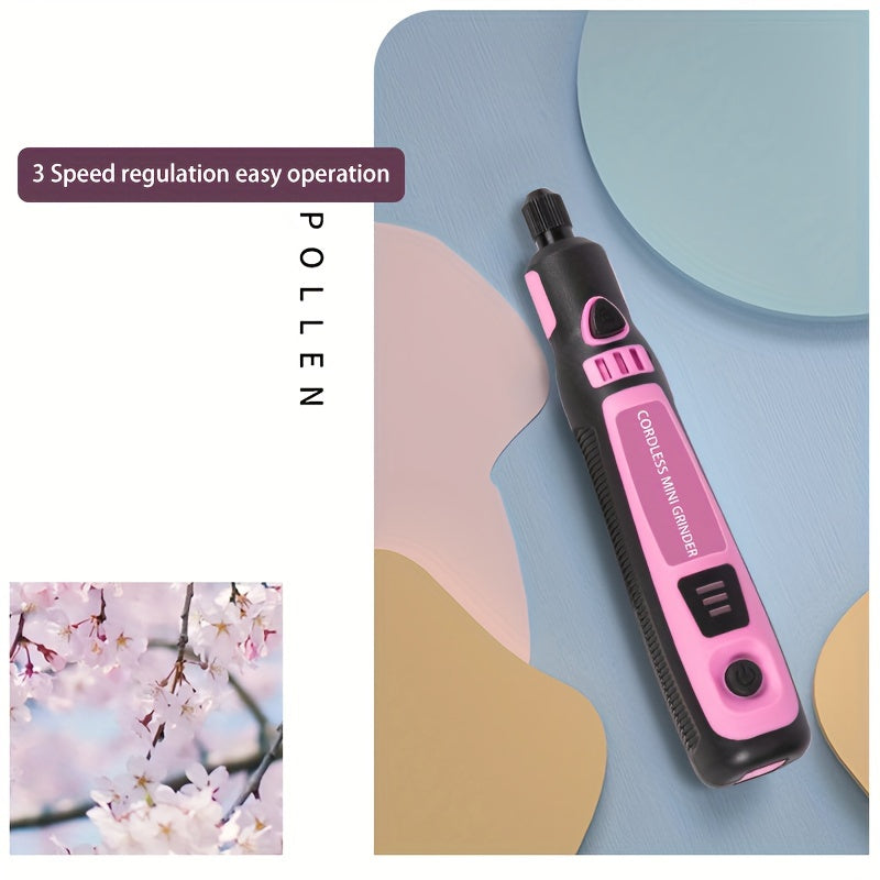 Multi-Functional USB Rechargeable Grinder and Drill Set for Jade Carving Woodworking Polishing