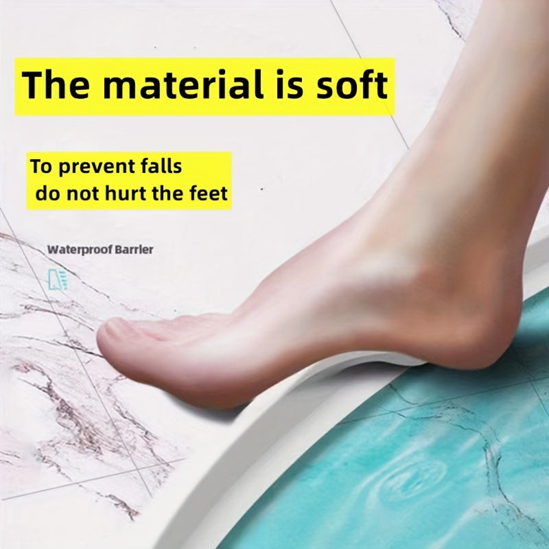 Hojatxona dushining to‘siqlari, sirpanmaydigan, suv o'tkazmaydigan pol himoyachisi, o'z-o'zini yopishtiradigan, oq, kulrang, qora