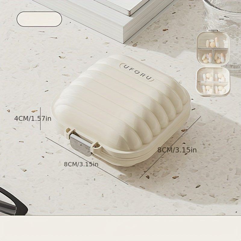 Женский и мужской пластиковый органайзер для таблеток на неделю с 7 ячейками, портативный диспансер