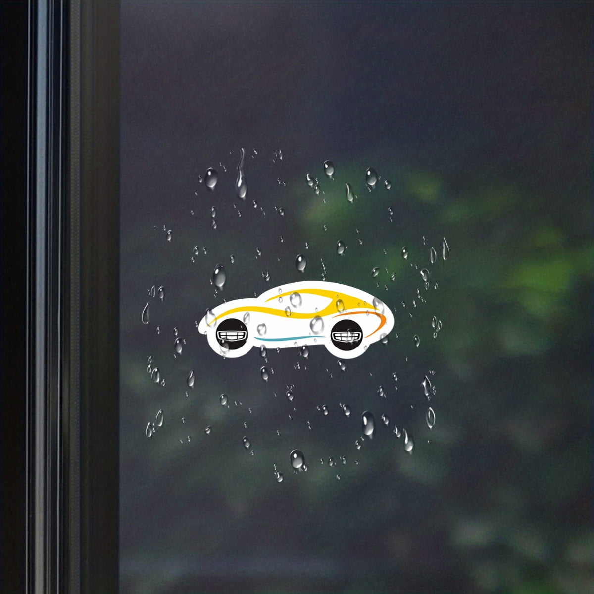 4pcs Creative Simple Vinyl Bumper Stickers Car Decal Decorative Accessories