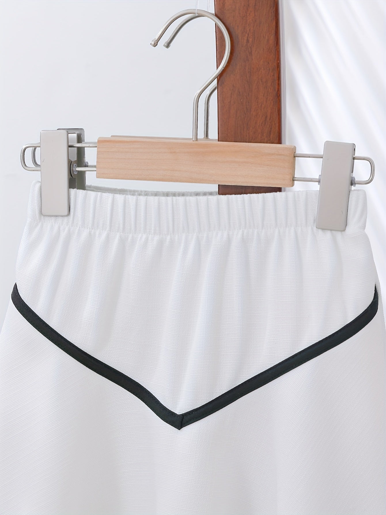 Girls Two-Piece Set with Tweed Top and A-Line Skirt for Spring and Fall