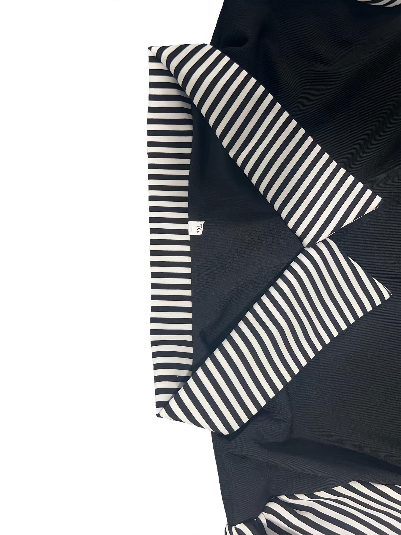 Plus Size Colorblock Polo Collar Blouse Long Sleeve Casual Fall Spring Women's Clothing