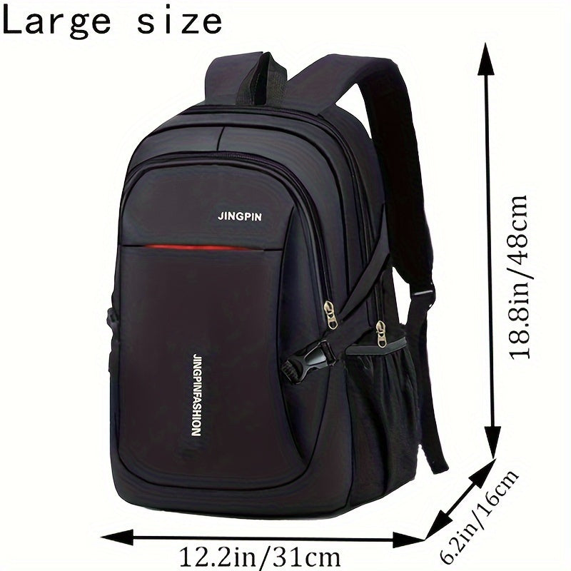 Leisure School Backpack Nylon Casual Large Capacity Travel Bag