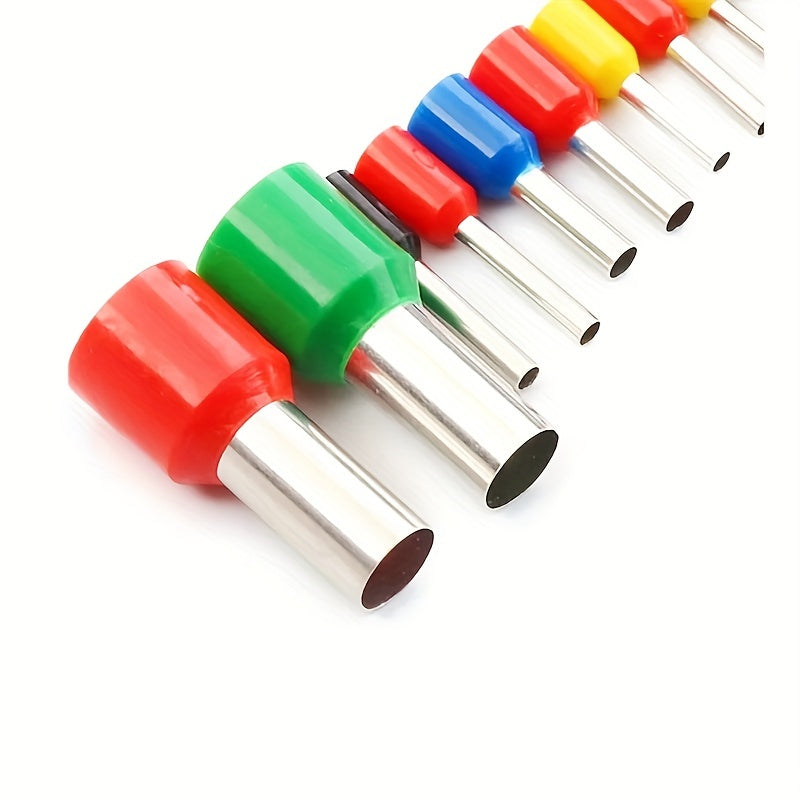 400 шт. D-FLIFE изолированные обжимные клеммы: трубчатые соединители проводов, термоусаживаемые, алюминий с оловянными медными концами для 10-22 AWG, D-FLIFE