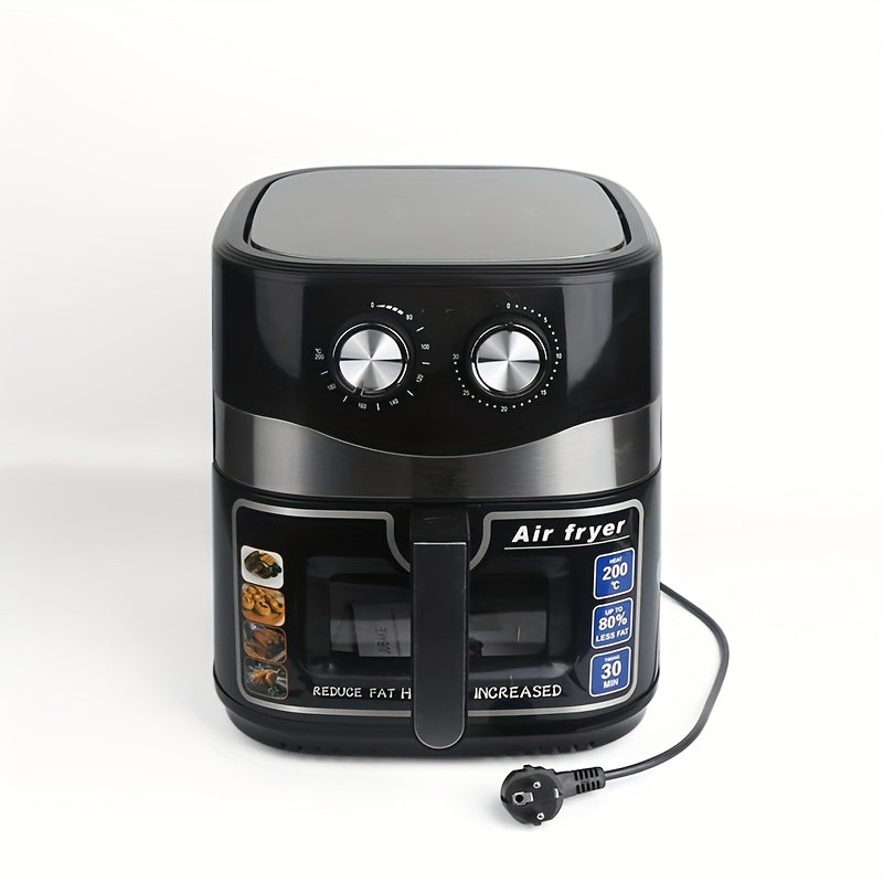 Freidora de aire eléctrica 10.5L 2200W Pantalla digital cesta de acero inoxidable