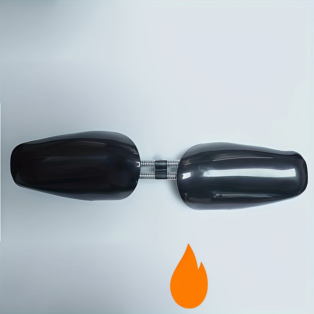 5 Pairs Black Plastic Shoe Supports Adjustable Anti-Wrinkle Brackets Shoe Maintainers