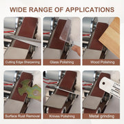 Electric Knife Sharpener with 7 Adjustable Speeds for Kitchen, Crafting, Hunting and Woodworking