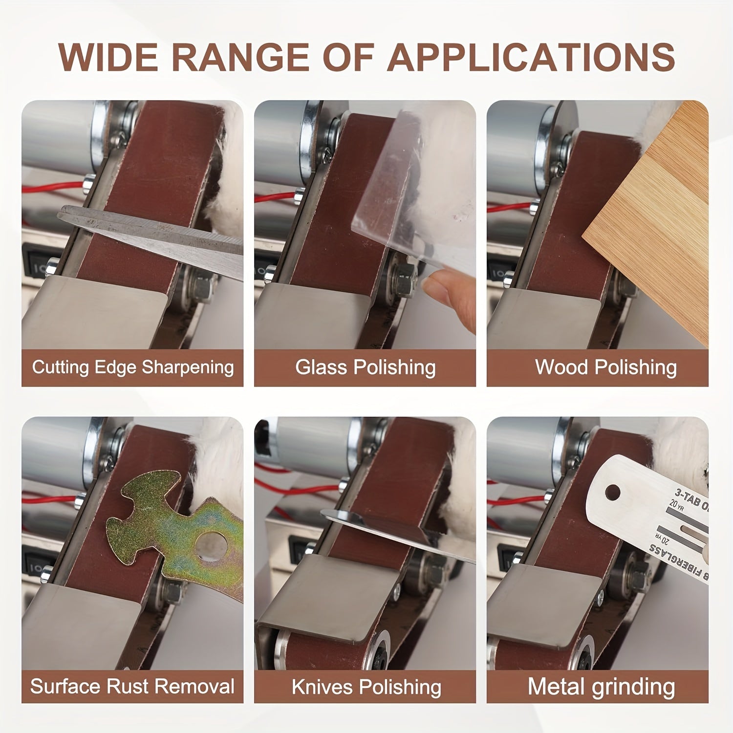 Electric Knife Sharpener with 7 Adjustable Speeds for Kitchen, Crafting, Hunting and Woodworking