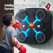 Kids Boxing Target for Reaction Speed and Rhythm Training Black