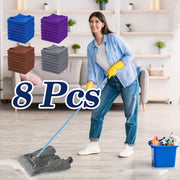 8 Pack Extra Large Microfiber Towels Space Theme Soft Absorbent Reusable Oblong