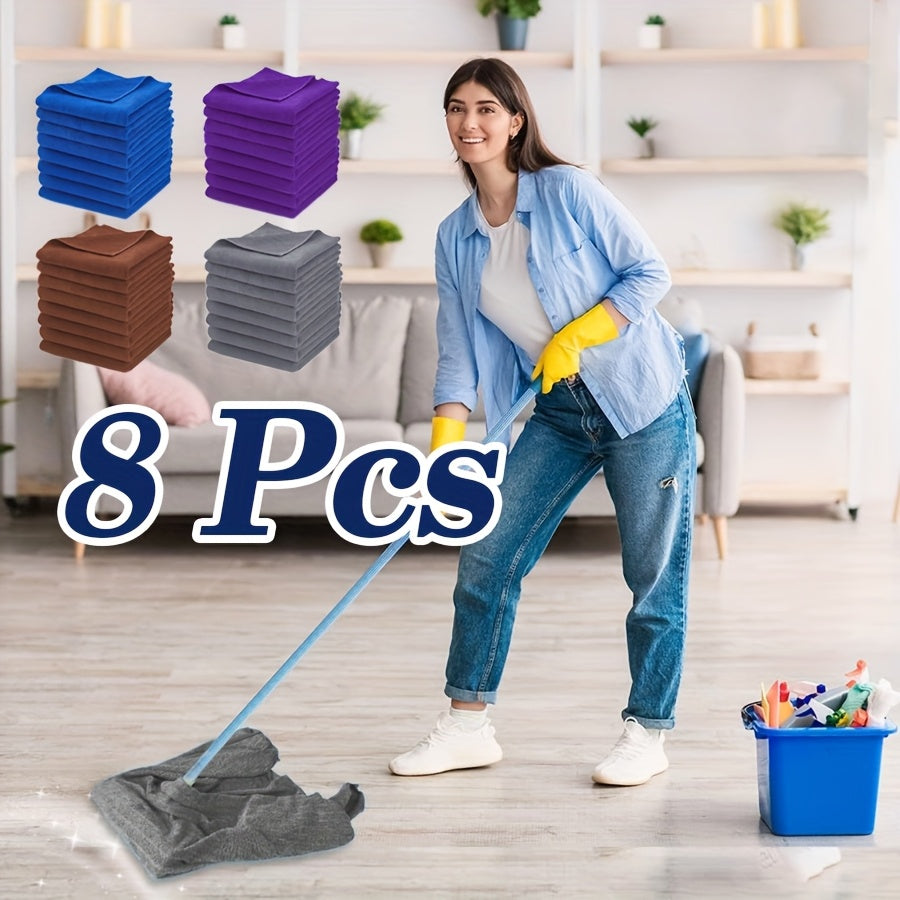 8 Pack Extra Large Microfiber Towels Space Theme Soft Absorbent Reusable Oblong