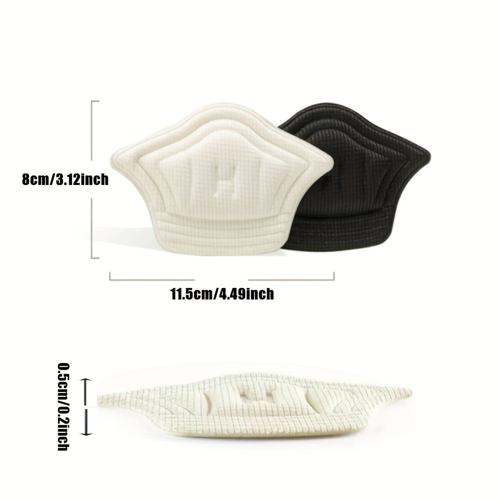 Unisex Memory Foam Heel Cushion Pads Adjustable Antiwear Can Be Cut Sports Shoes
