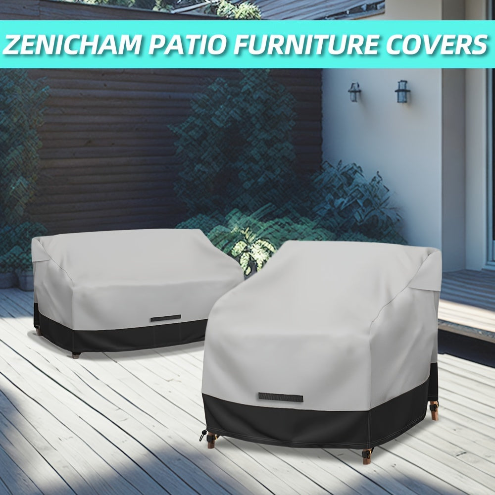 Outdoor Patio Furniture Cover Heavy Duty Waterproof Polyester All-Season Sofa Cover