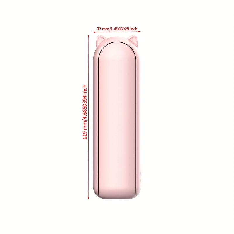 Portable Mini Fan with USB Rechargeable Power Bank Foldable Multi-Functional Long Battery Life in Various Colors