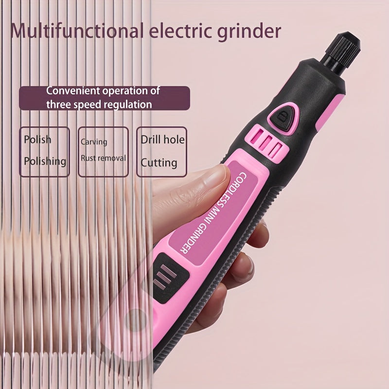 Multi-Functional USB Rechargeable Grinder and Drill Set for Jade Carving Woodworking Polishing