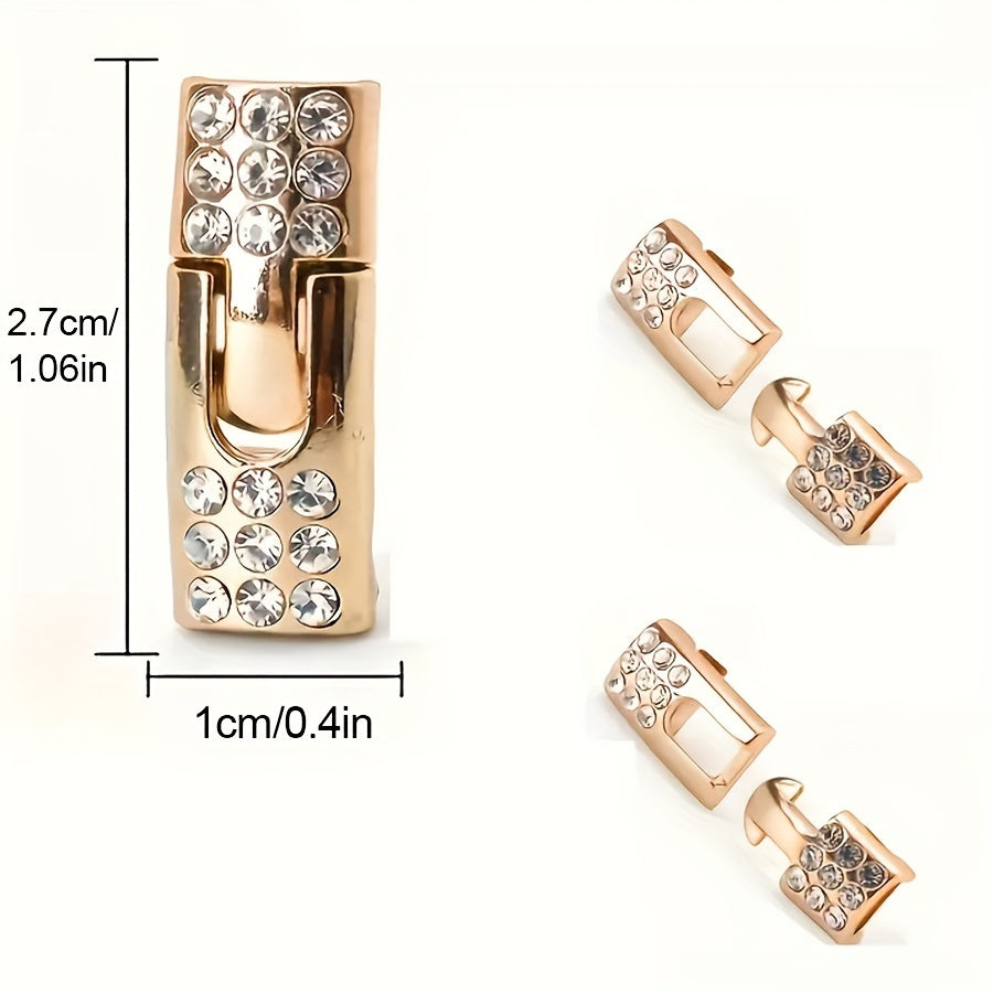 Unisex Plastic No-Tie Shoelace Buckles Shoe Accessories for Men and Women