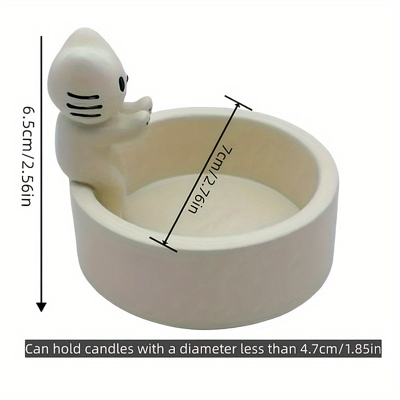 Xonangizni bezash uchun chiroyli mushuk shamchiroti, issiq qo'llar, Xellouin, Rojdestvo sovgʻasi