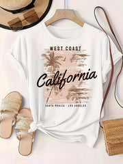 Camiseta deportiva casual para mujer de talla grande, algodón transpirable, ajuste cómodo